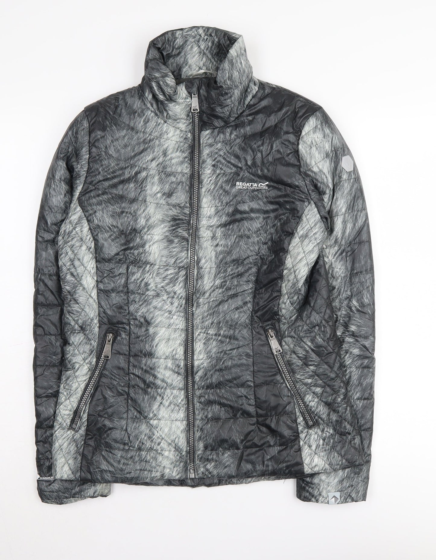 Regatta Women's Black Puffer Jacket, Size 10, Winter Essential