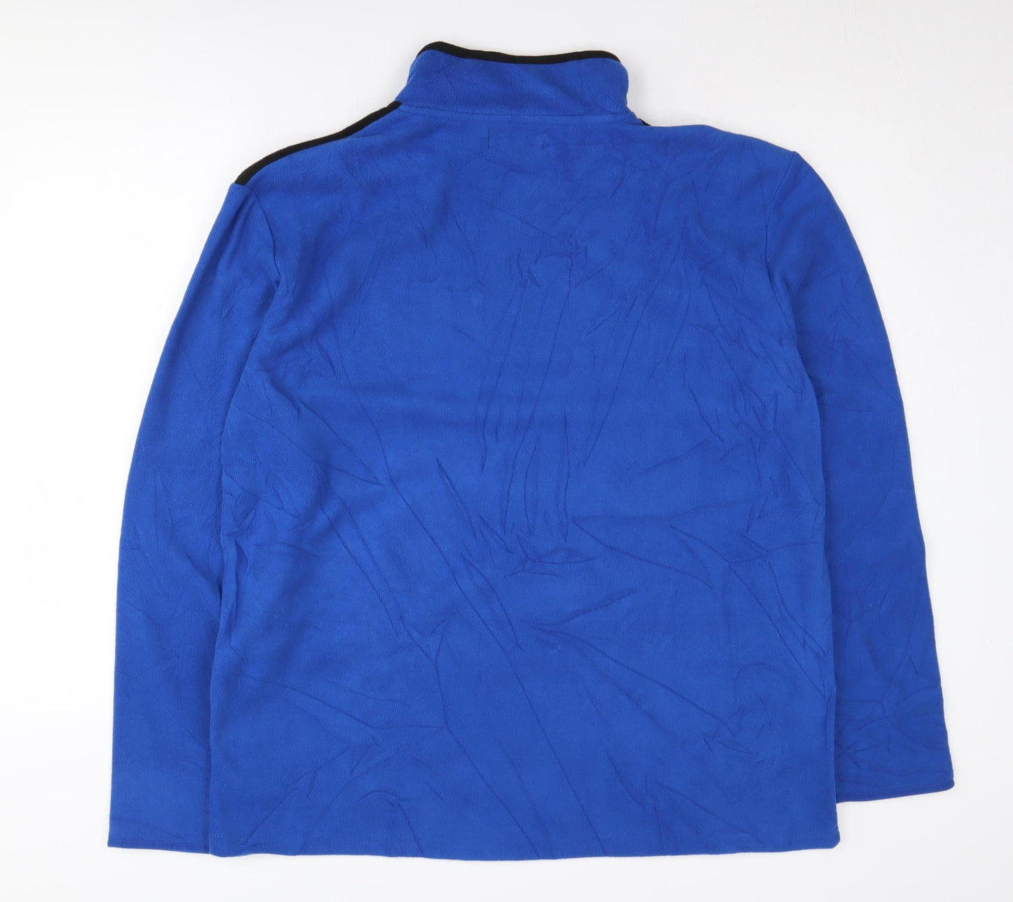 Atlasformen Men's Blue 1/4 Zip Fleece Sweatshirt L