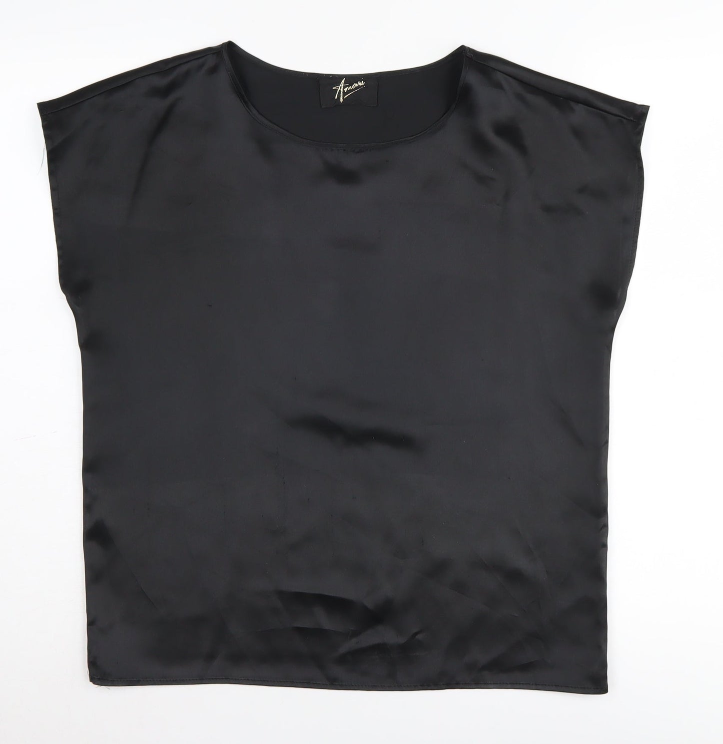 Amari Women's Black Polyester Blouse Size 12