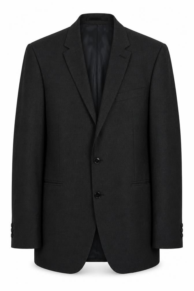 Thomas Nash Men's Black Blazer 42 Long Formal Business