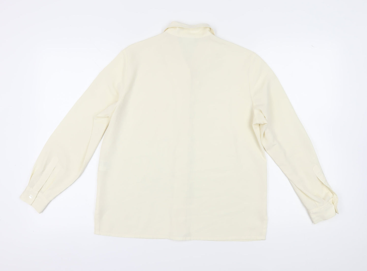 Alexon Women’s Ivory Button-Up Shirt, Size 10
