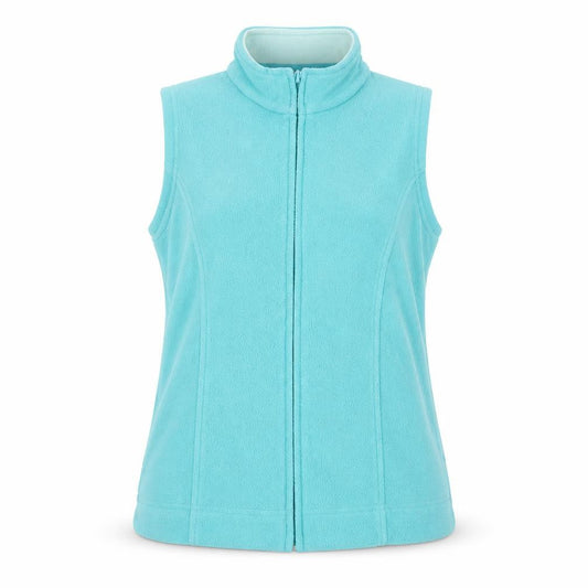 EWM Women's Blue Fleece Waistcoat Size 10-12 Casual
