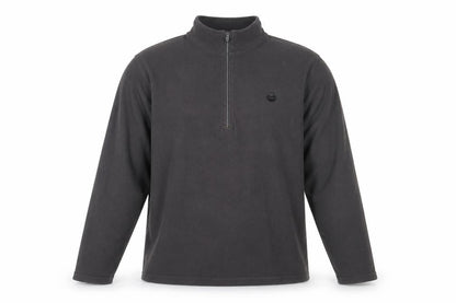 Wrangler Men's Black L 1/2 Zip Fleece Sweatshirt
