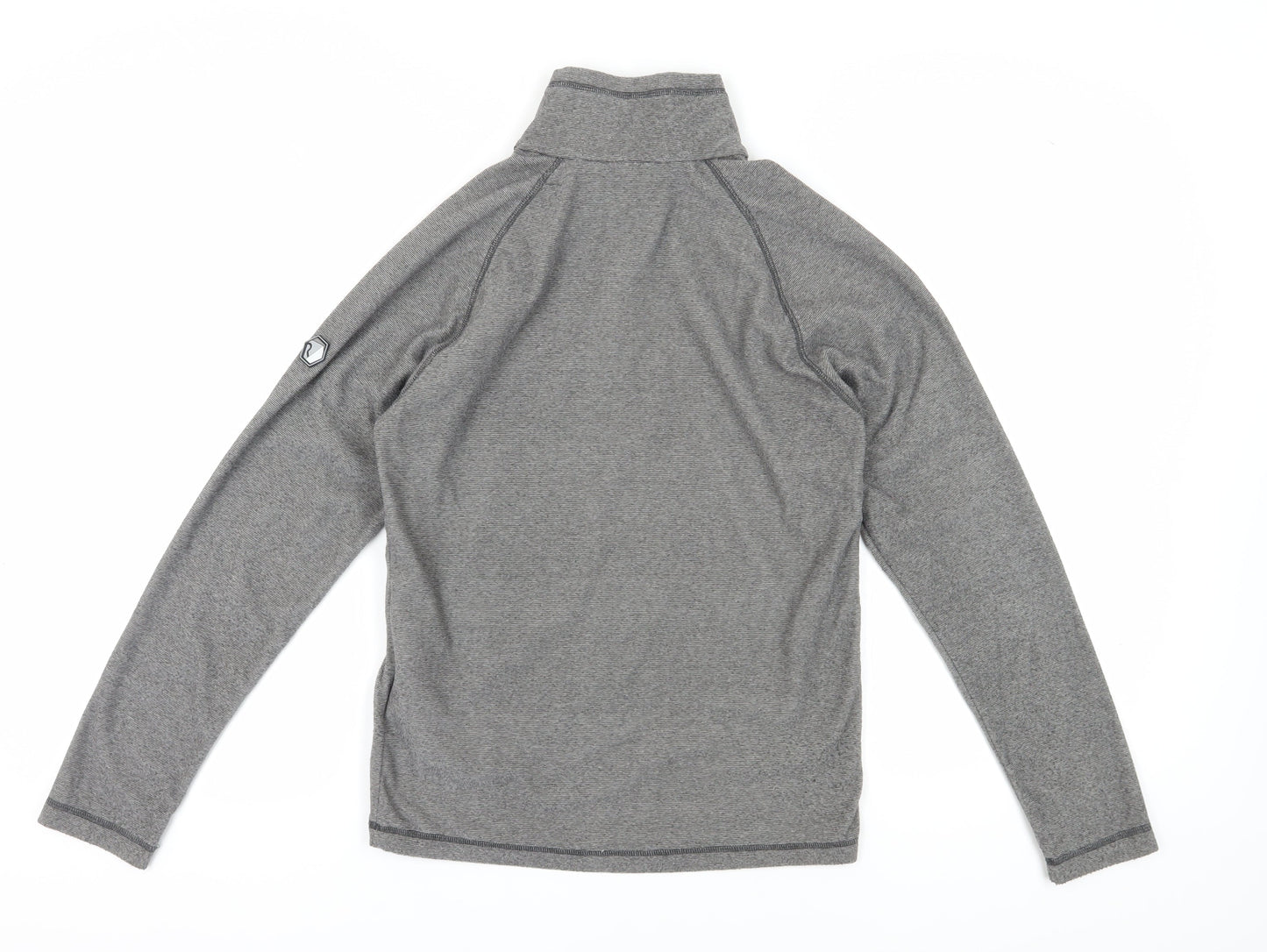 Regatta Men's Grey 1/4 Zip Sweatshirt S