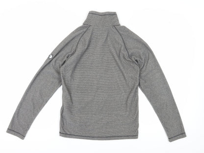 Regatta Men's Grey 1/4 Zip Sweatshirt S