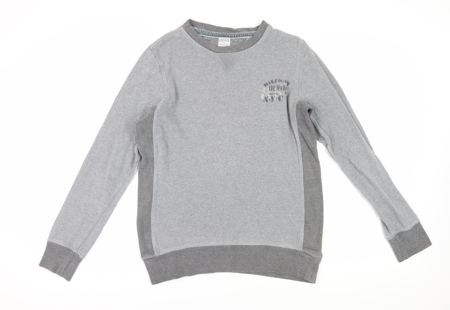 Hilfiger Denim Men's Grey Pullover Sweatshirt M