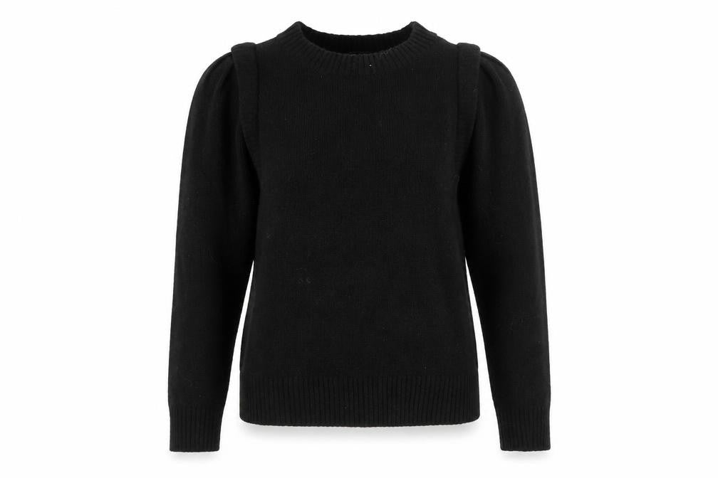 DKNY Women's Black Crew Neck Jumper M