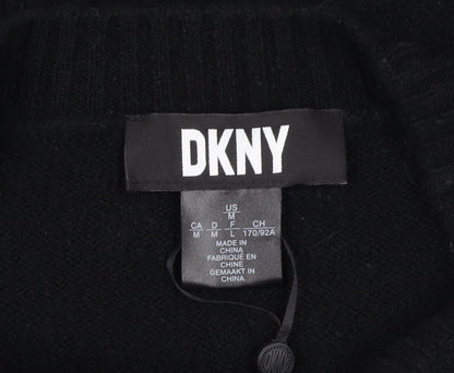 DKNY Women's Black Crew Neck Jumper M