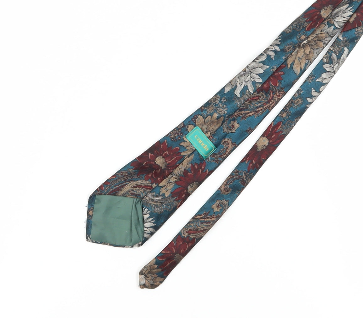 Canda Men's Multicoloured Floral Tie - One Size