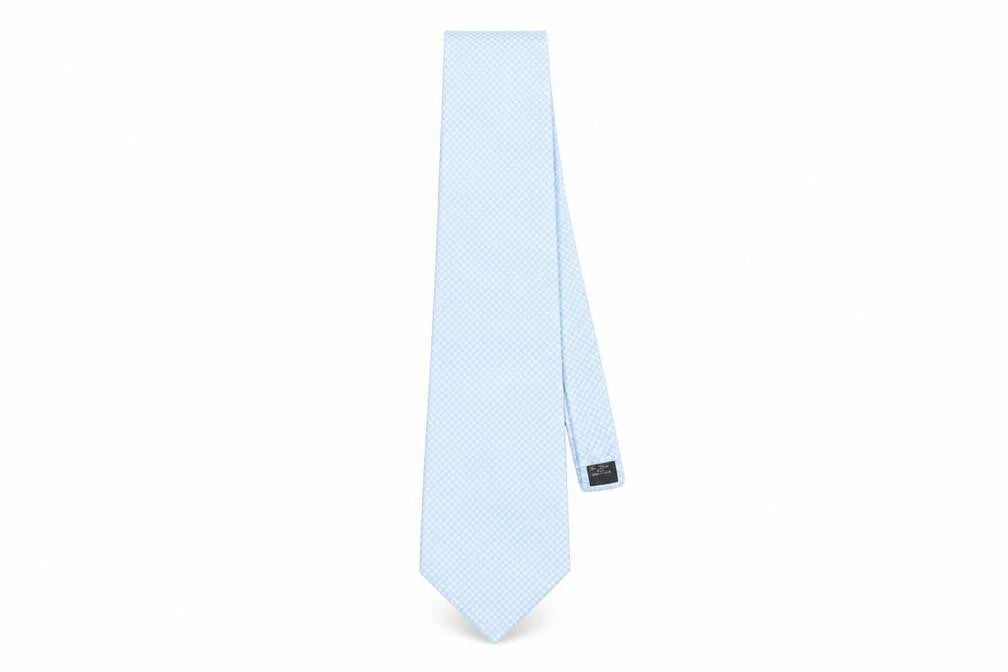 Ports of Call Jeff Banks Men's Blue Silk Tie