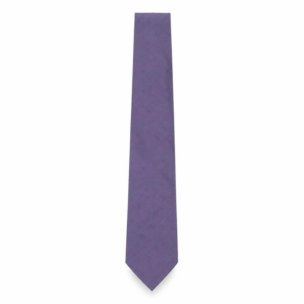 Daniel Hechter Men's Purple Silk Tie