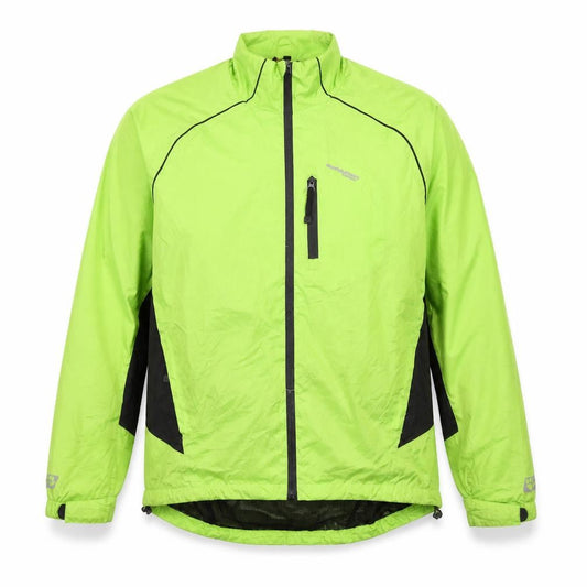 Fox Men's Green Windbreaker Jacket L for Outdoor Activities