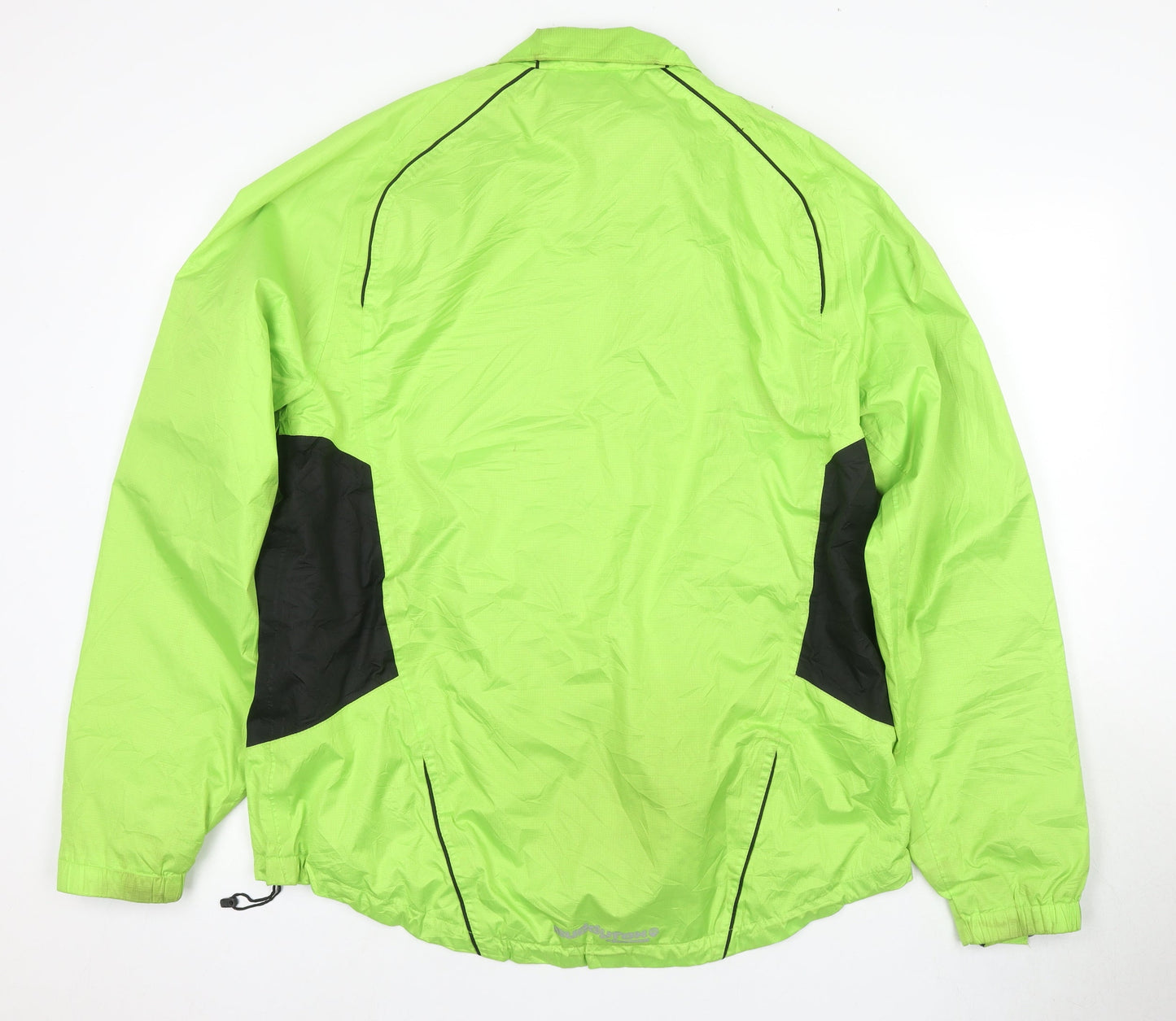 Fox Men's Green Windbreaker Jacket L for Outdoor Activities