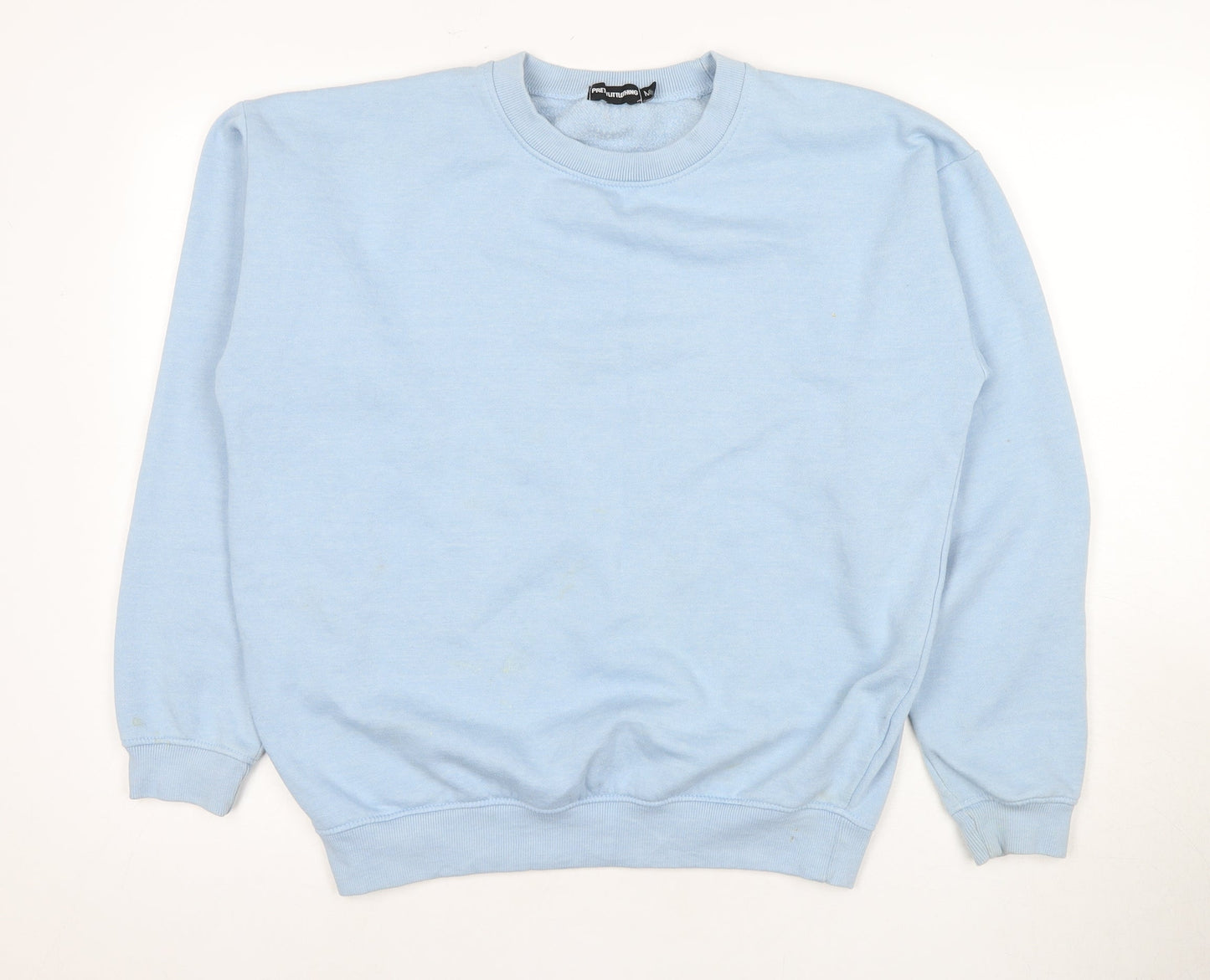 PrettyLittleThing Women's Blue Pullover Sweatshirt M