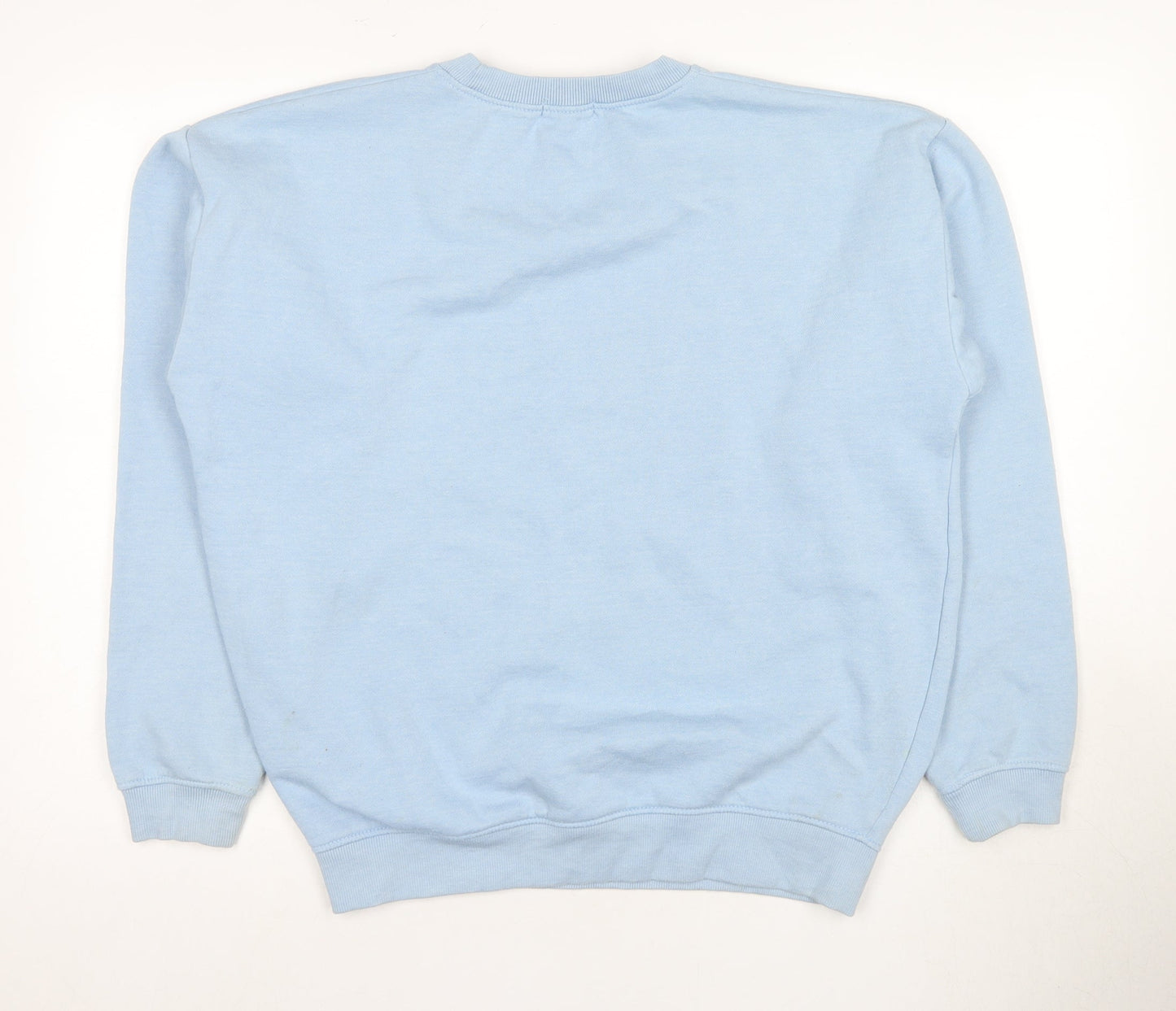PrettyLittleThing Women's Blue Pullover Sweatshirt M