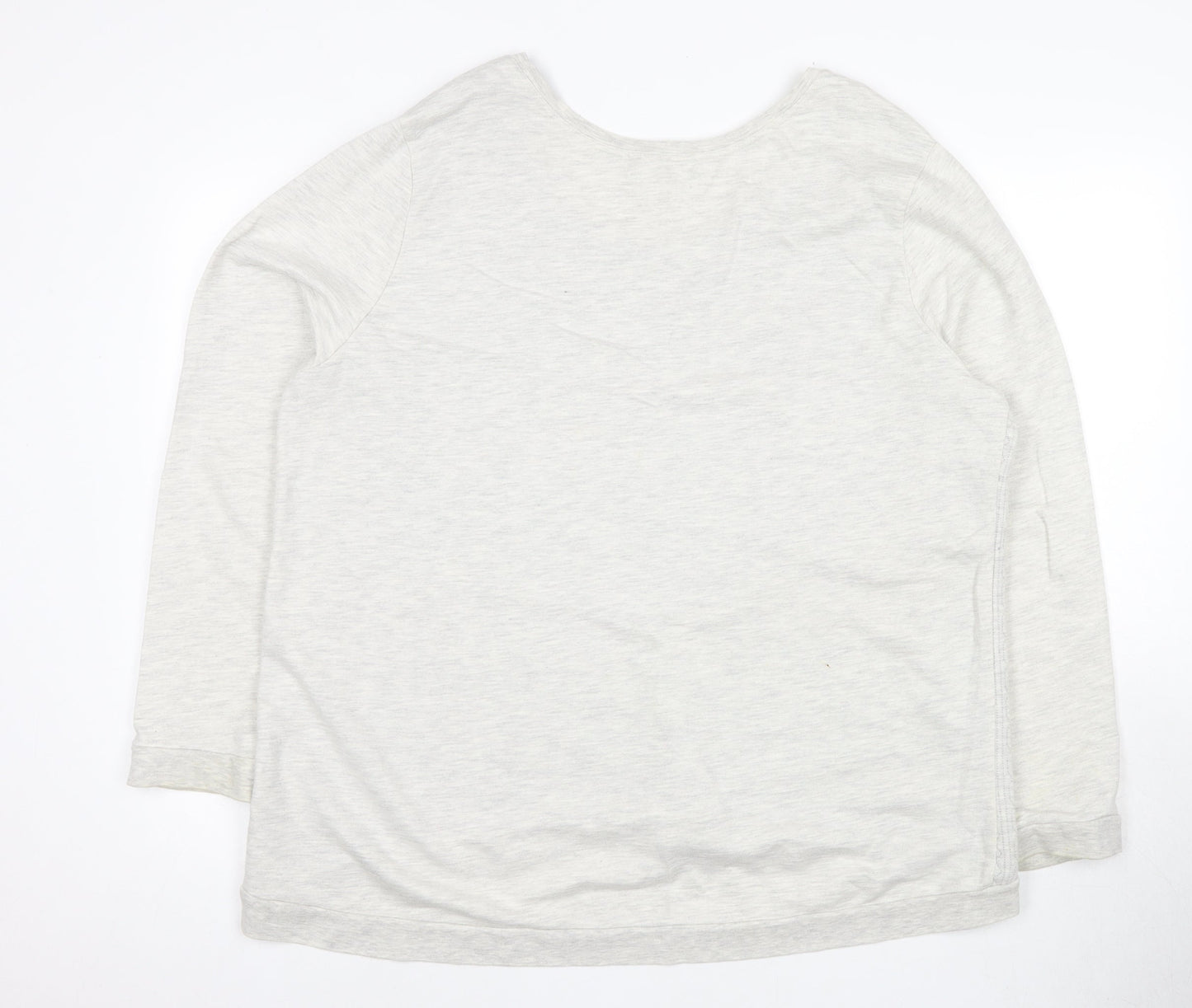 Next Women’s White Pullover Sweatshirt Size 16