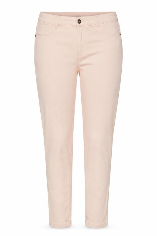 M&Co Women's Peach Regular Fit Jeans Size 12