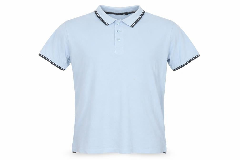 Brave Soul Men's Blue XL Polo Shirt Short Sleeve Casual