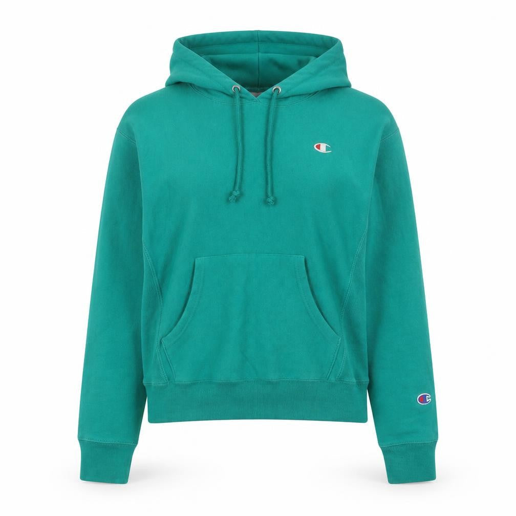 Champion Women's Green Small Hoodie with Logo