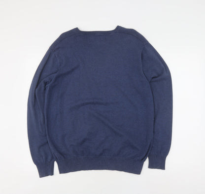 Debenhams Men Blue L Pullover Jumper