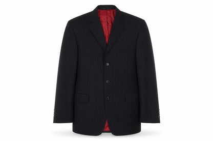 Austin Reed Men's Black Striped 42R Suit Jacket