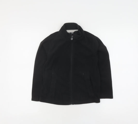Regatta Boys' Black Fleece Zip Sweatshirt, 9-10 Years
