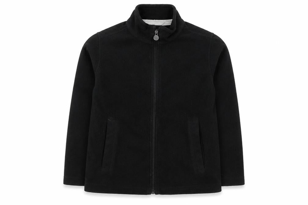 Regatta Boys' Black Fleece Zip Sweatshirt, 9-10 Years