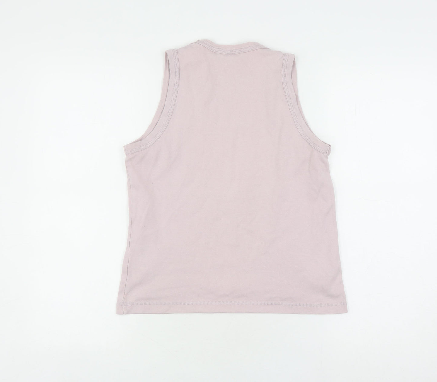 Great Plains Women's Ivory Tank Top, Size M, Cotton, Scoop Neck