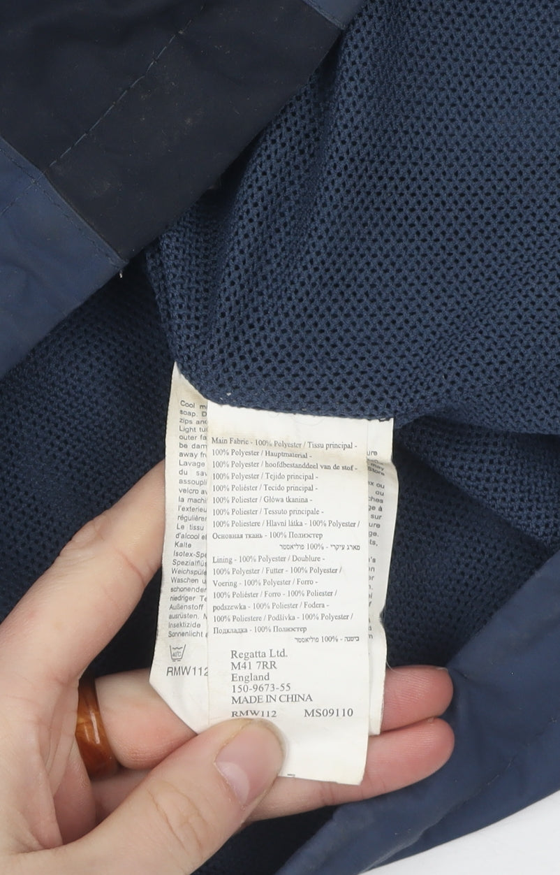 Regatta Men's Blue Hooded 3-in-1 Jacket, M, Regular Fit