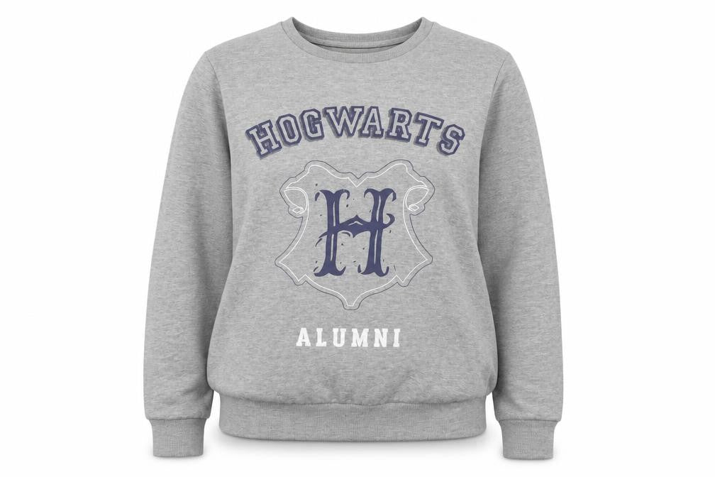 Harry Potter Grey Unisex Pullover Sweatshirt S
