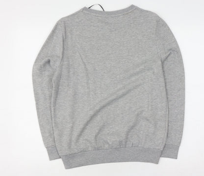 Harry Womens Potter Grey Pullover Sweatshirt S