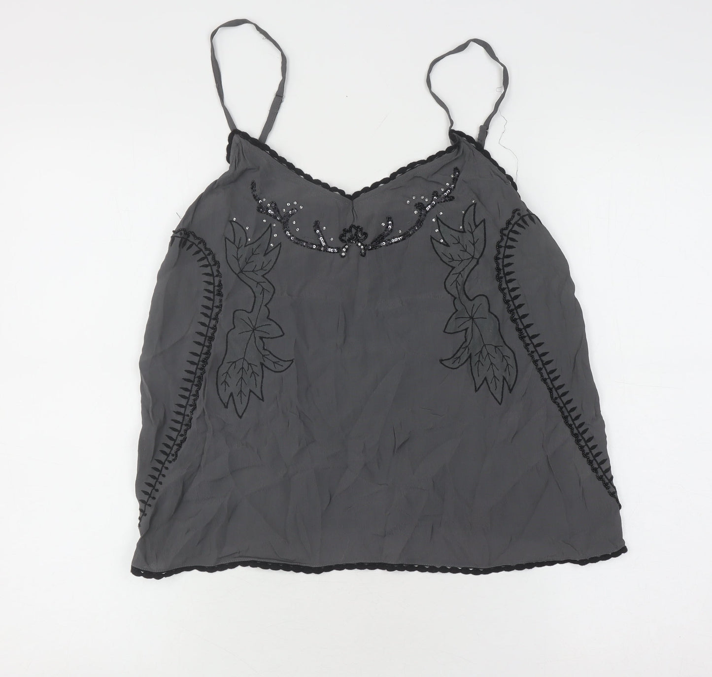 River Island Women's Grey Camisole Size 12