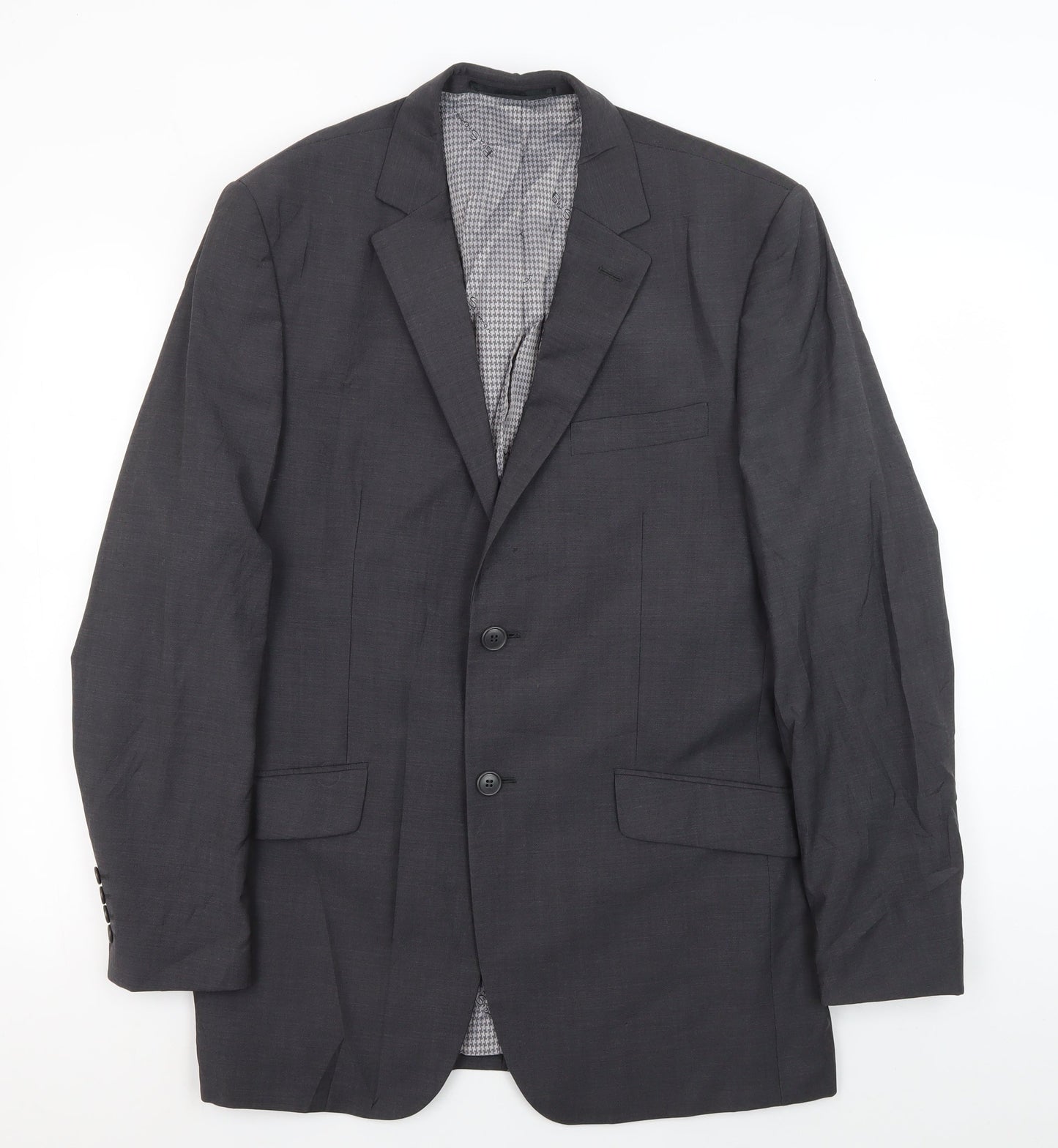 Ben Sherman Men's Grey Suit Jacket, size 40 Chest (uk).