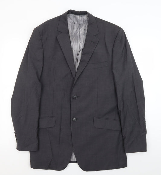 Ben Sherman Men's Grey Suit Jacket, size 40 Chest (uk).