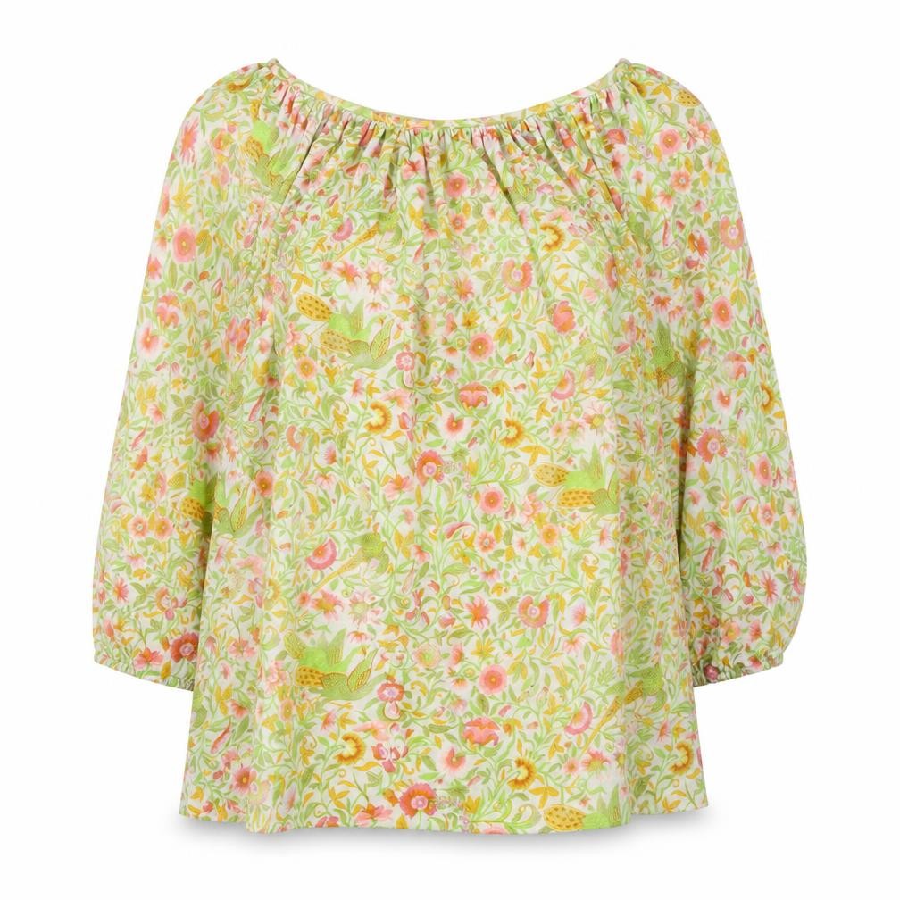 Eastex Women's Multicoloured Floral Blouse Size 16