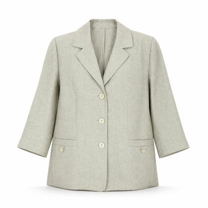 Eastex Women's Grey Classic Suit Jacket, Size S