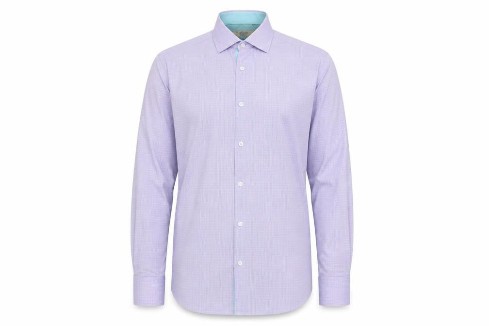 Original Penguin Men's Multicoloured Slim Fit Check Shirt 14.5