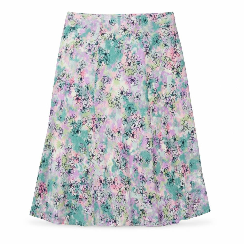 Honor Millburn Women's Multicoloured A-Line Skirt