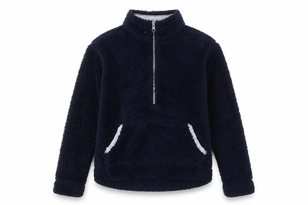 Regatta Unisex Kids Blue Fleece Henley Sweatshirt 9 Years