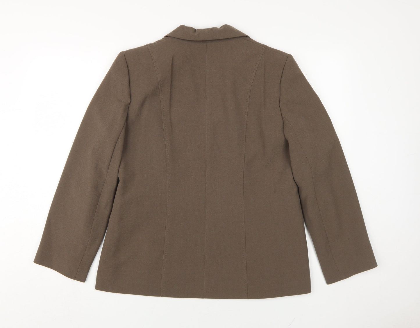 Easttex Women's Brown Classic Blazer Size 12