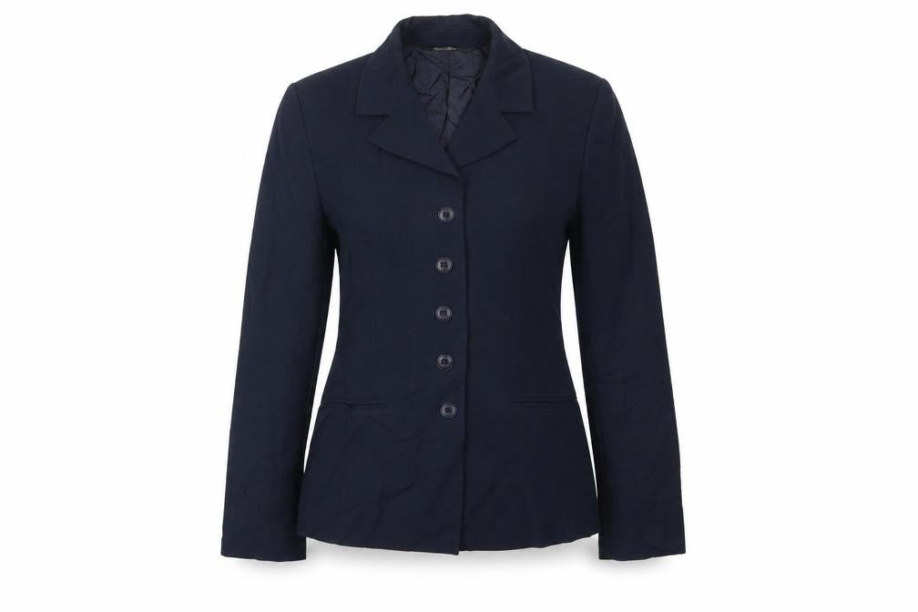 Laura Ashley Women's Blue Wool Suit Jacket Size 8