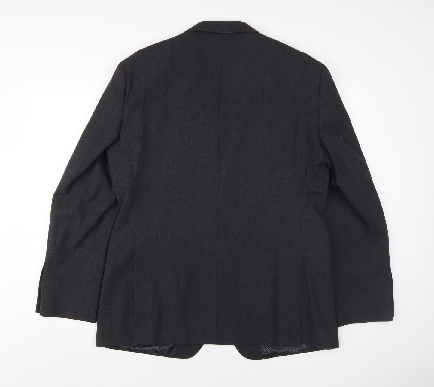 T.M. Lewin Men's Slim Fit Black Blazer 43R