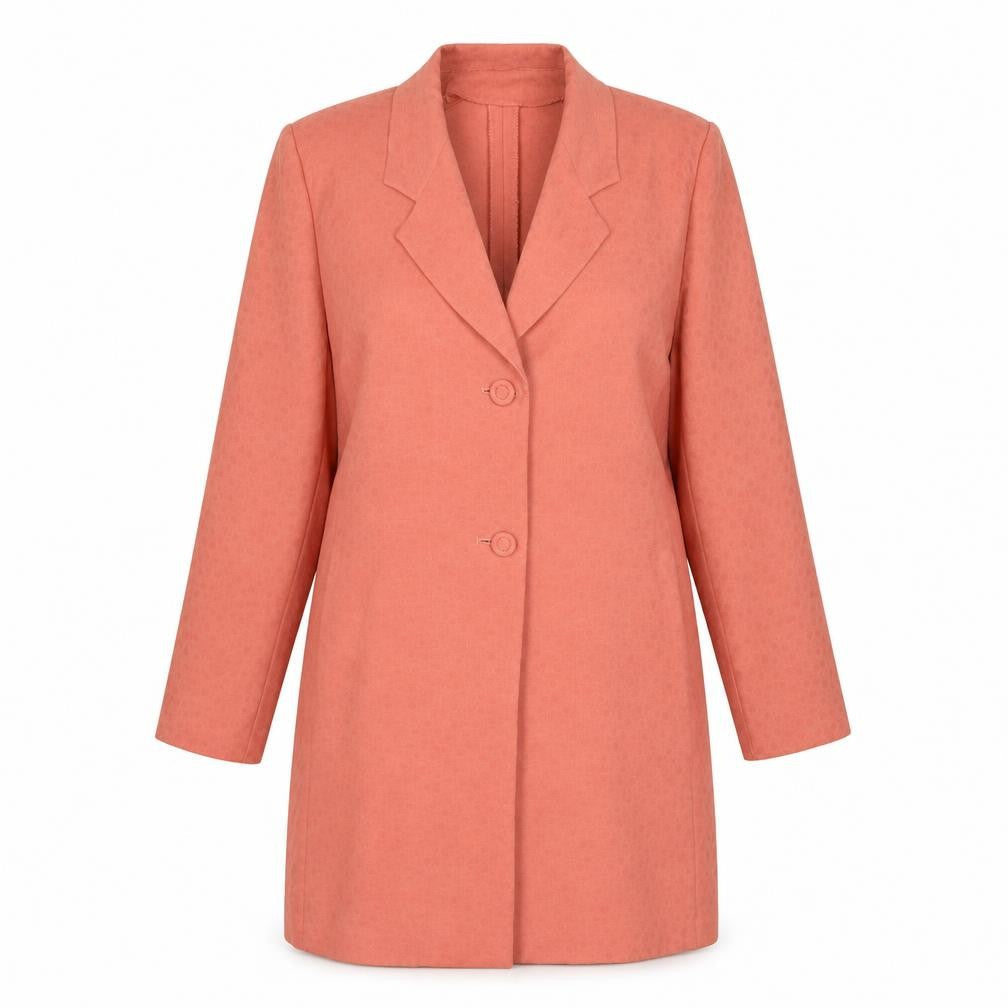 Viyella Women's Pink Overcoat Size 14 Classic Look
