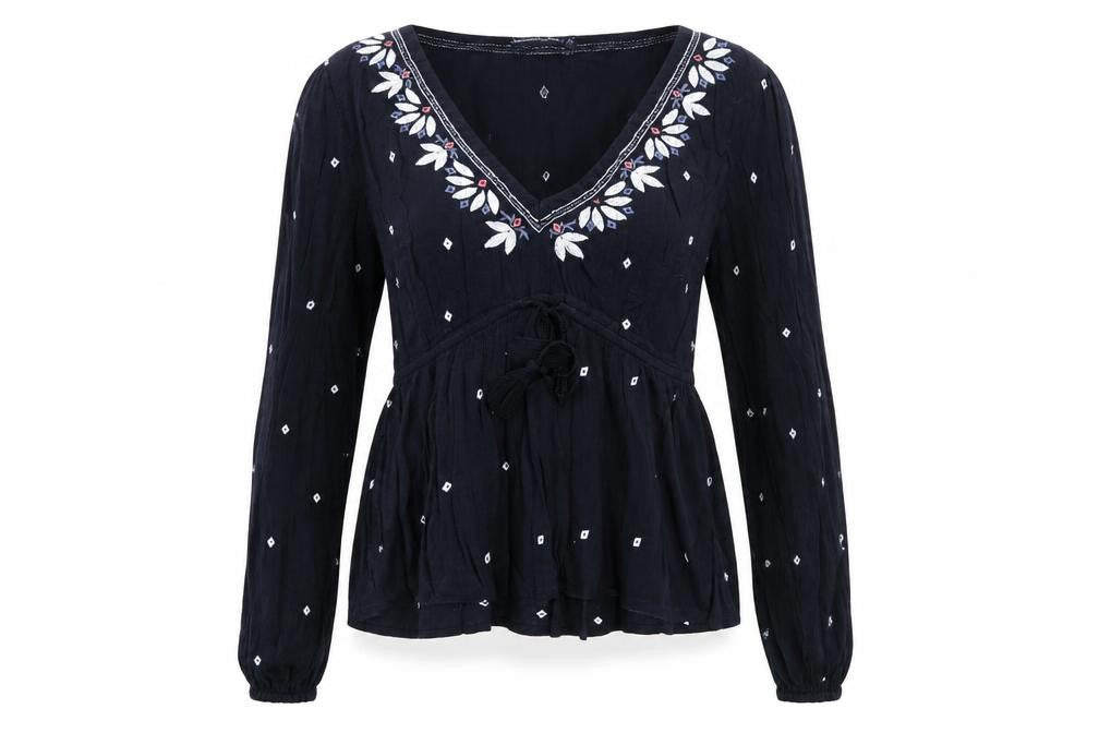Abercrombie & Fitch Women's Black Tunic Blouse S