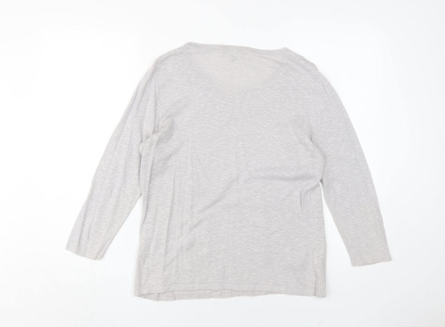 Laura Ashley Women's Ivory Pullover Jumper UK 12