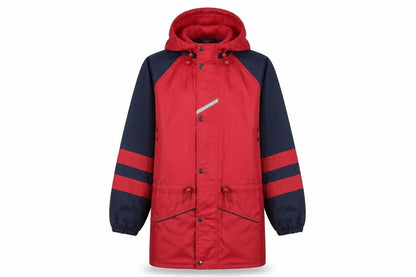 Regatta Womens Red Rain Jacket, Water Resistant Size 34,