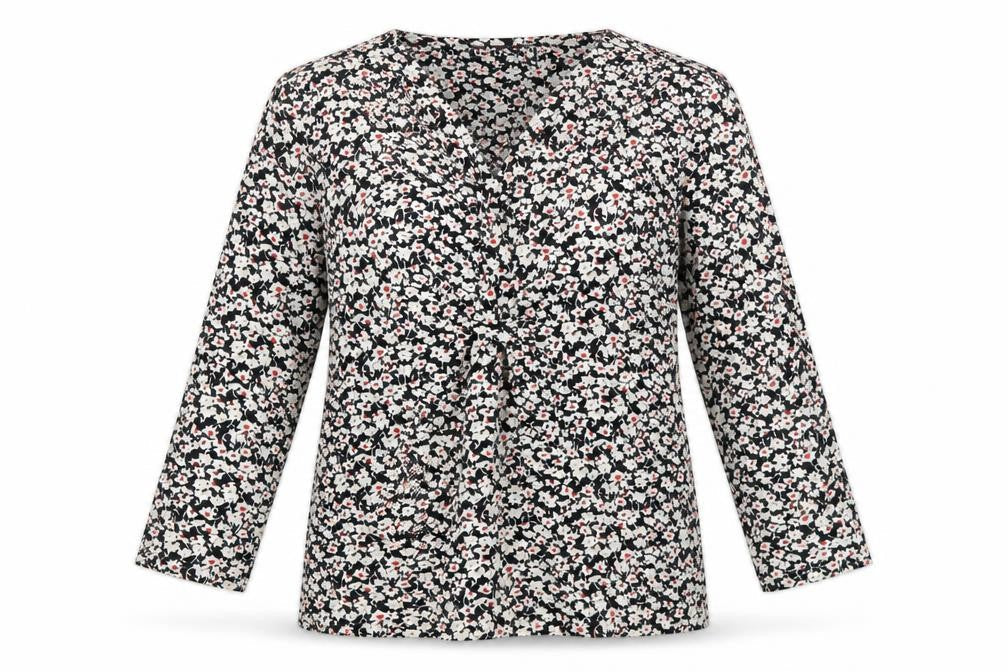 Viyella Women's Floral Blouse Multicoloured Petite S