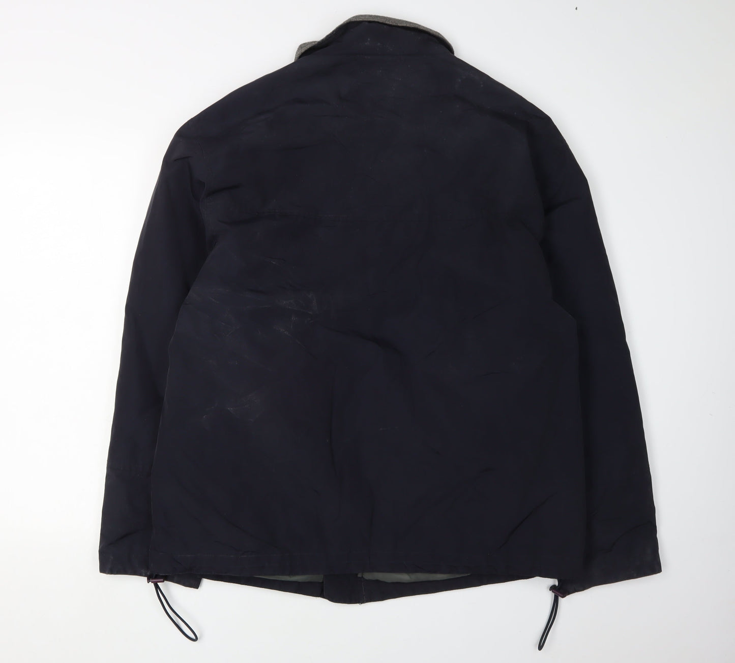 Racing Green Men's Black Windbreaker Jacket M