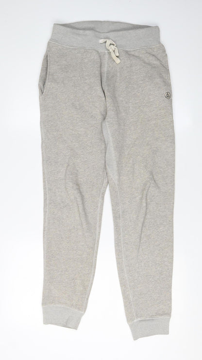 Additional front view of L.O.G.G. Men's Grey Jogger Trousers, size S