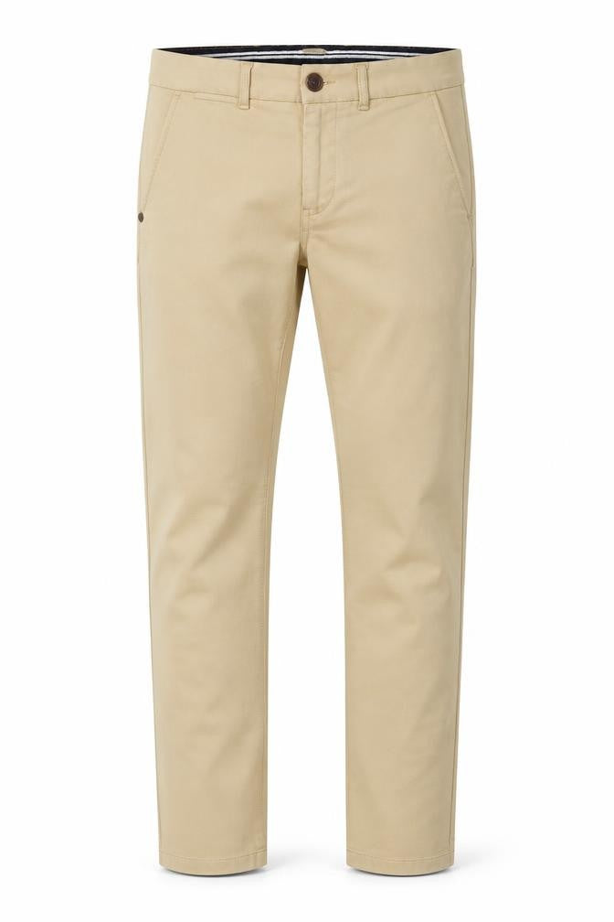 Hallinger Men's Beige Chino Trousers Size 30